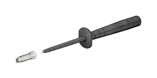 Staubli 24.0231-4 Probe, Test, Black, 4mm