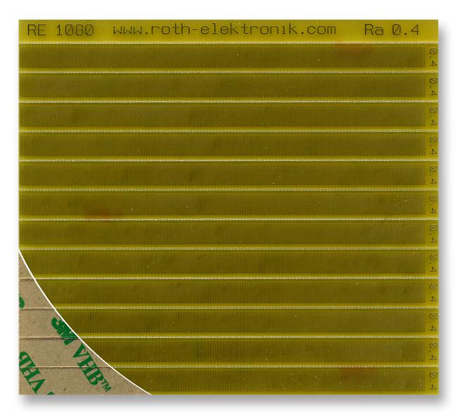 Roth Elektronik Re1080 Contact Strips, Self-Adhes, 0.40mm