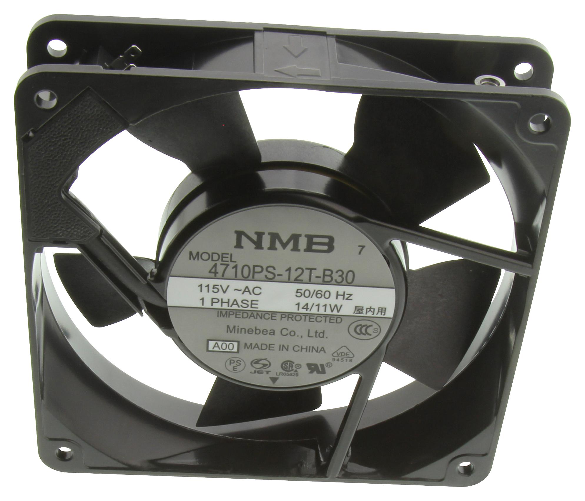 Nmb Technologies 11925Pbb3Lea00 Fan, 119X119X25mm, 230Vac