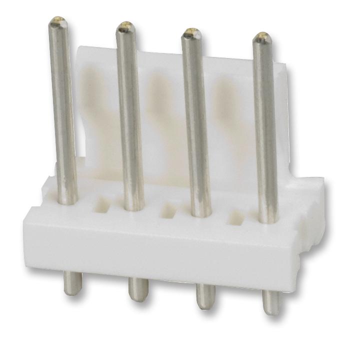 Amp Connectors / Te Connectivity 640388-4 Header, 4Way, Vertical