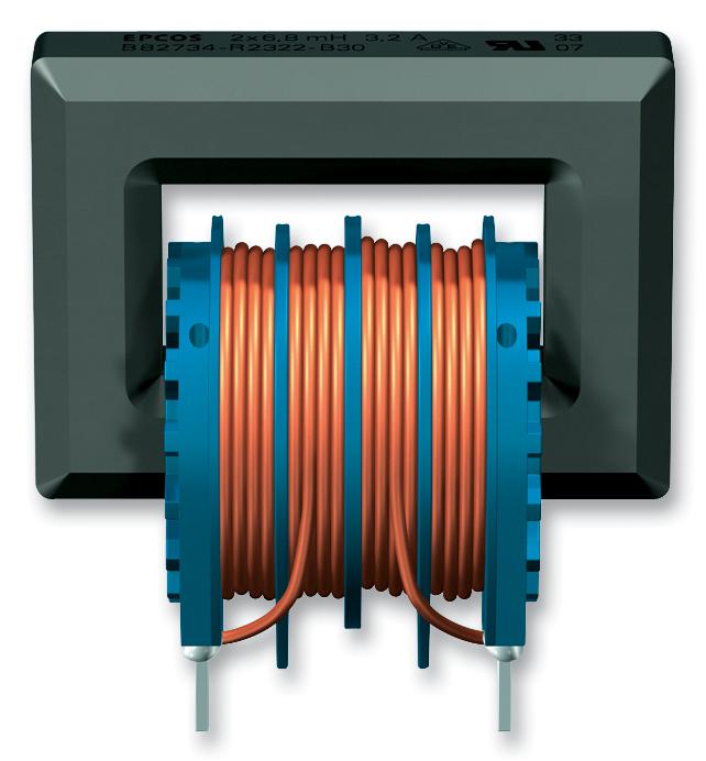 EPCOS B82734R2142B030 Choke, D Core, 39Mh, 1.4A