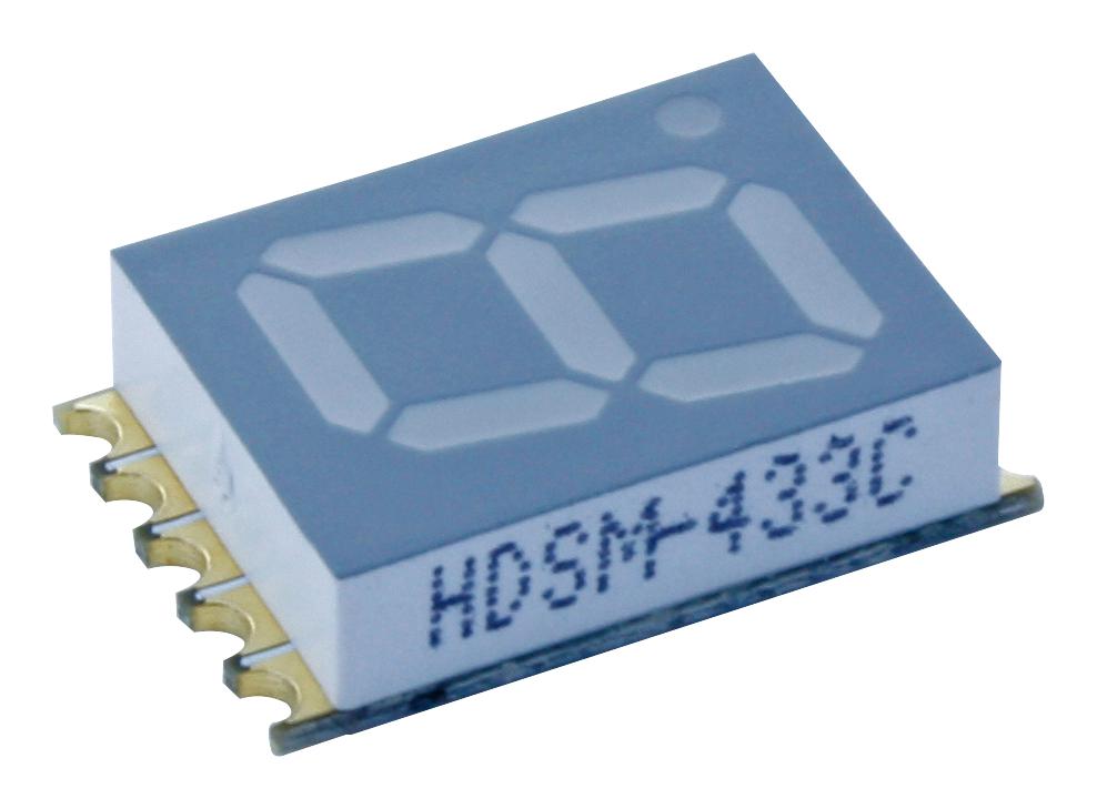 Broadcom Hdsm-281C Led Display, Smd, 7mm, Red, Ca