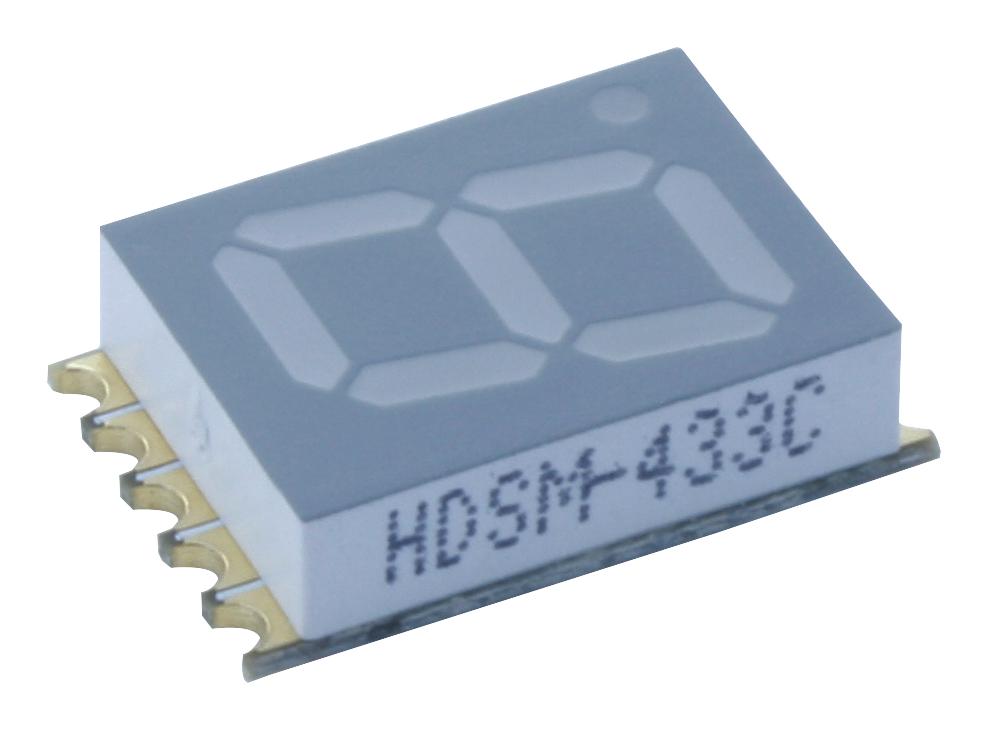 Broadcom Hdsm-433C Led Display, Smd, 10mm, Red, Cc