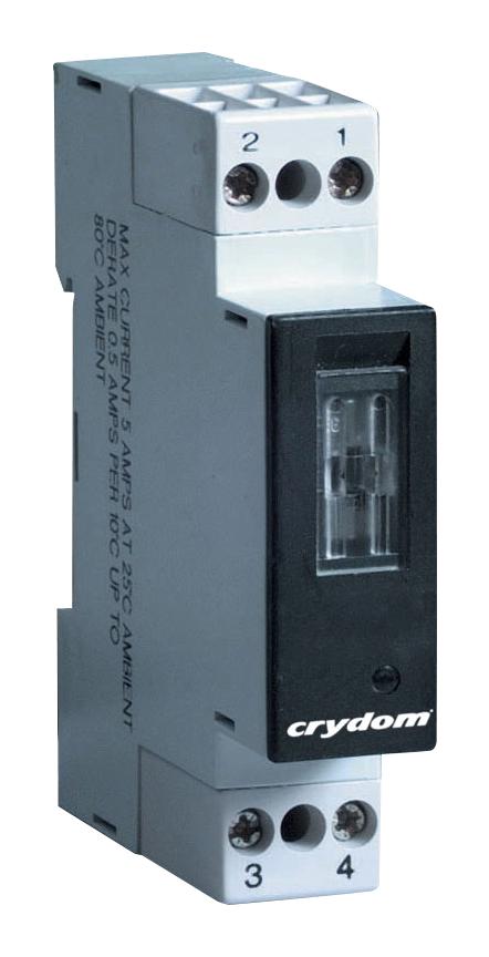 Sensata/crydom 84130105 Din Rail, 3Pst, 5A