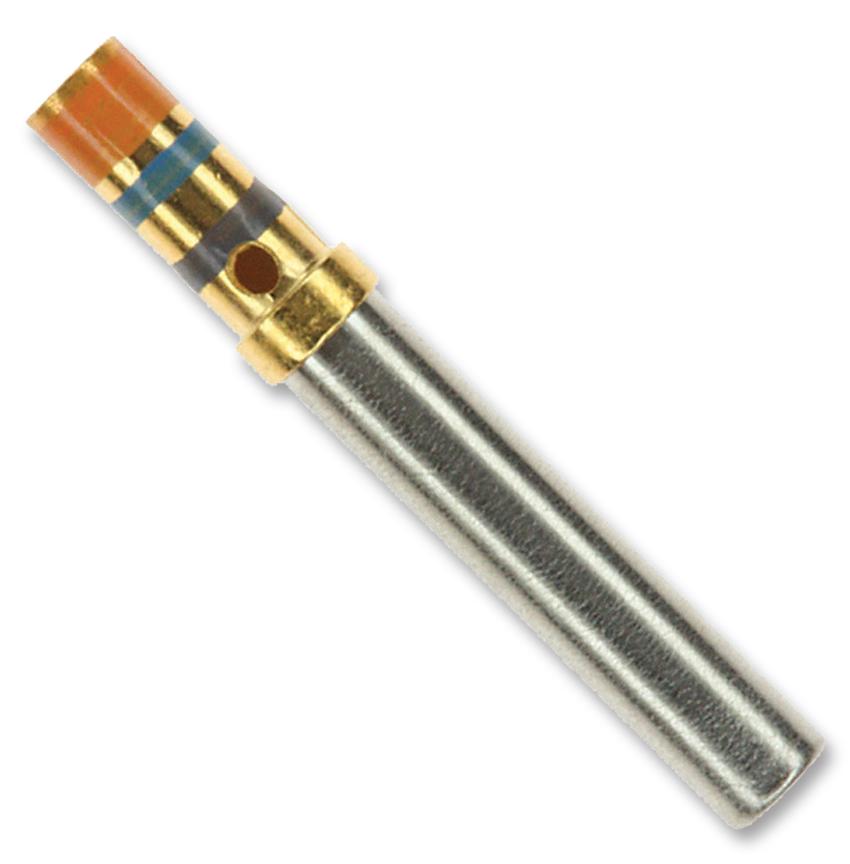 Amp Connectors / Te Connectivity 205090-1 Contact, Skt Gold Crimp