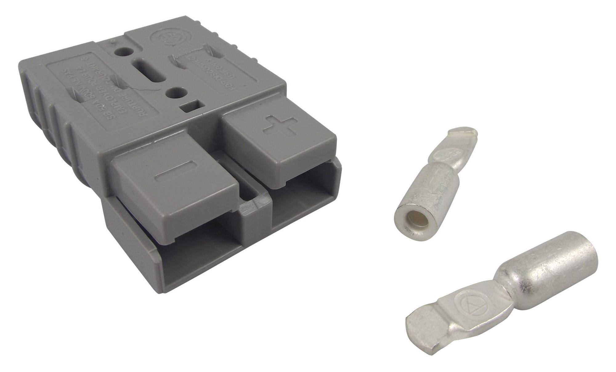 Anderson Power Products 6319G1 Connector, Plug And Receptacle, 2 Pos