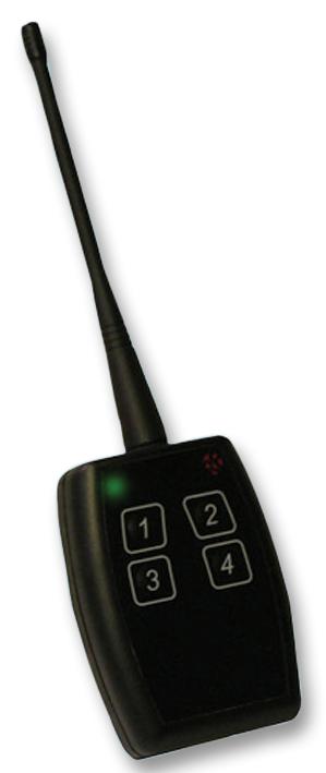 RF Solutions Fireblade-Tx4 Transmitter, 4 Switch, 434.525Mhz