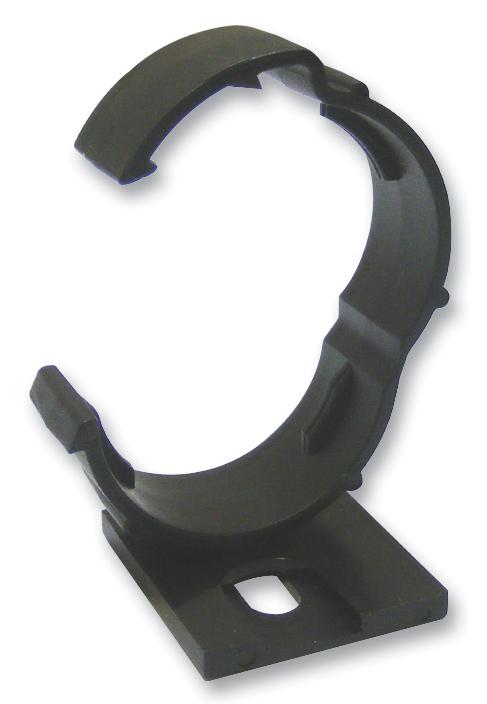 Essentra Components Shr-C2 Clip, Harness Wrap, Flat Mnt, Pk40