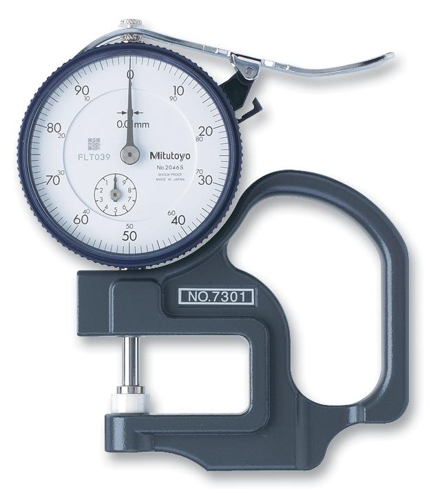 Mitutoyo 7301 Dial Thickness Gauge 10mm .01mm