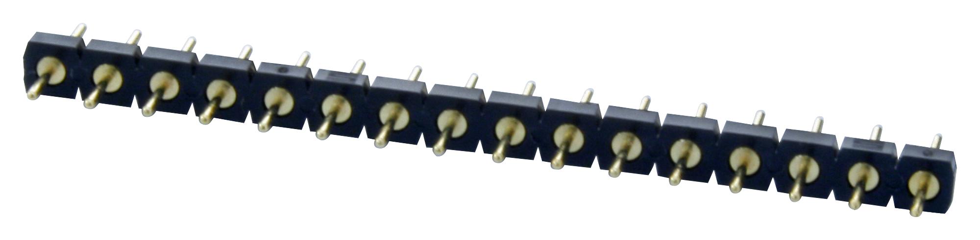 Samtec Bbl-116-G-F Header, 2.54mm, Lo Pro, 16Way