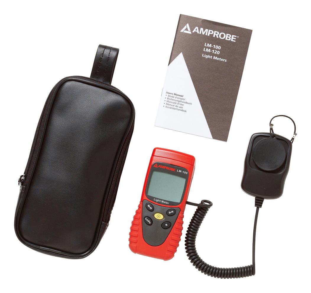 Beha-Amprobe Lm-100 Light Meter, Hand Held, 200000 Lux