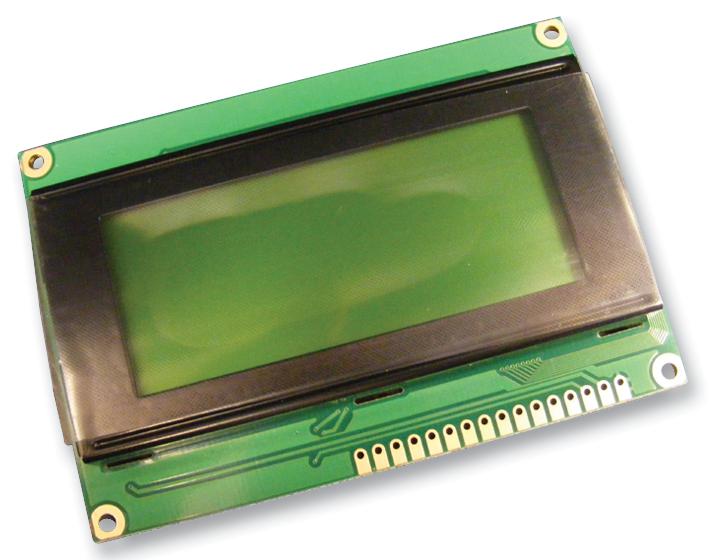 Powertip Pc1604Lru-Awb-H-Q Lcd Module, 16X4, Led B/l, X-Tmp