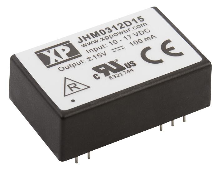 XP Power Jhm0324D15 Dc-Dc Converter, Medical, 2 O/p, 3W