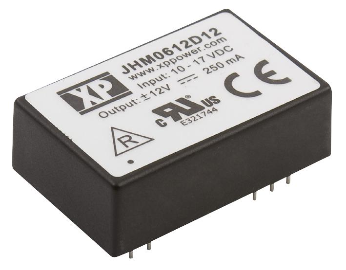 XP Power Jhm0612S05 Dc-Dc Converter, 5V, 1.2A, 6W