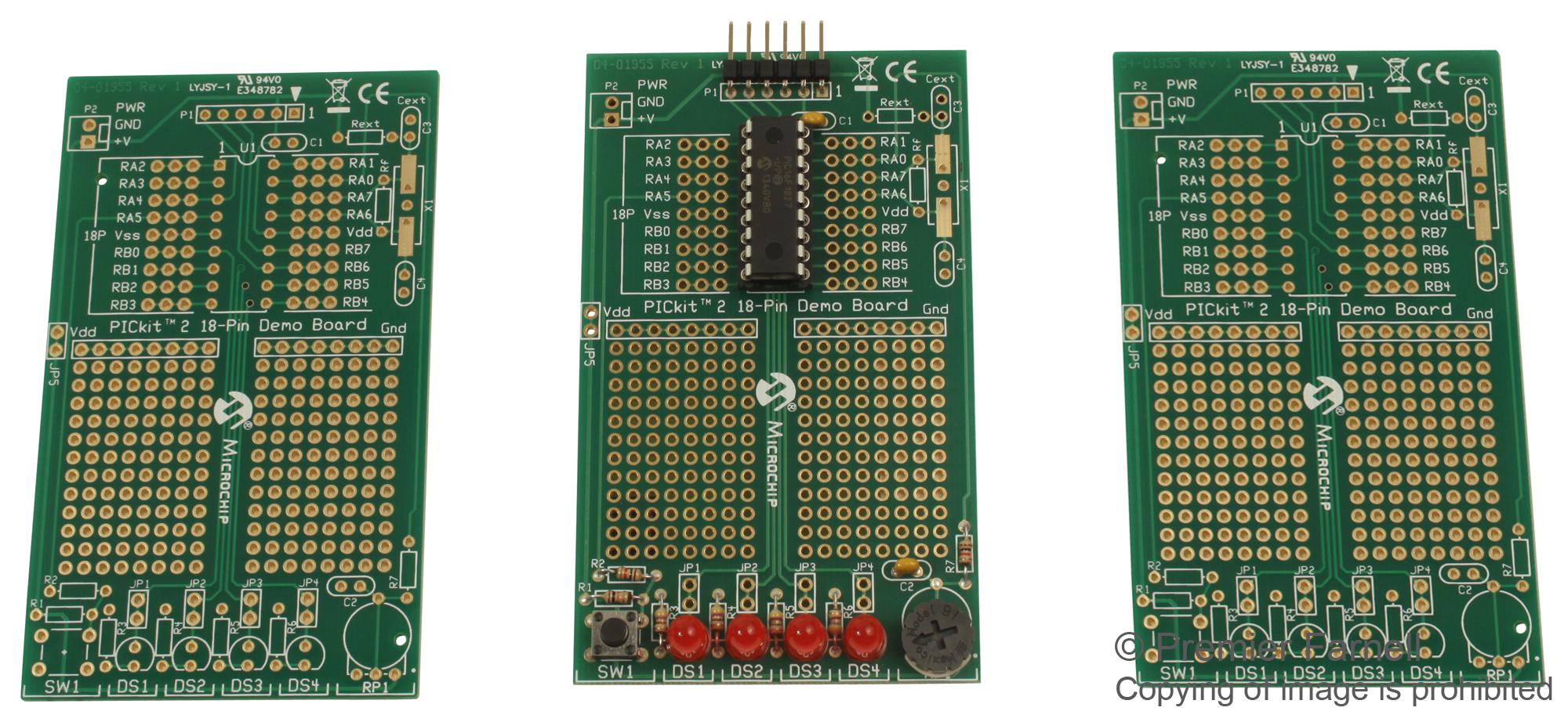 Microchip Technology Technology Dm164120-4 Pickit, 1827, Demo Board