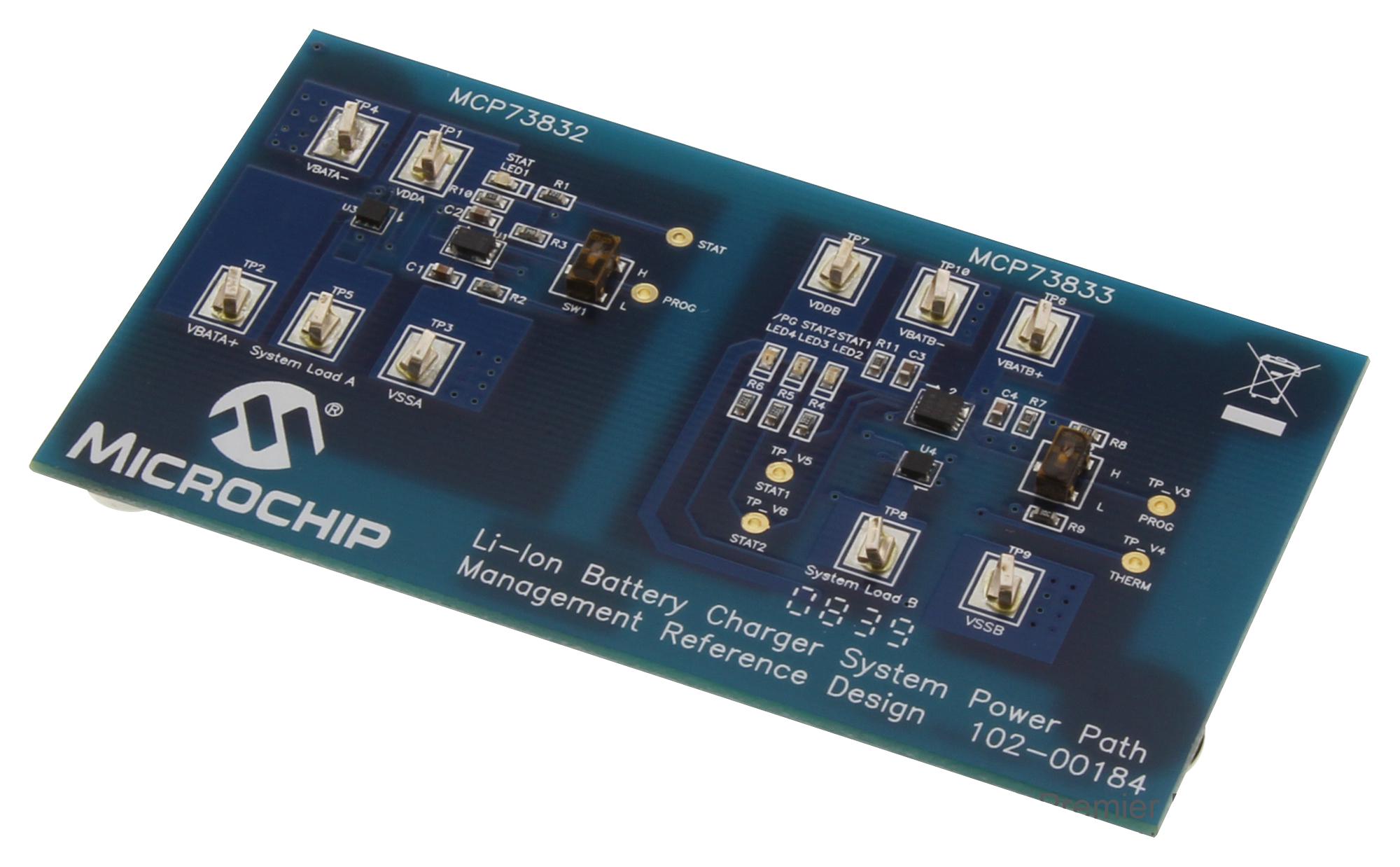 Microchip Technology Technology Mcp7383Xrd-Ppm Mcp7383X, Li-Ion, Ppm, Ref Design