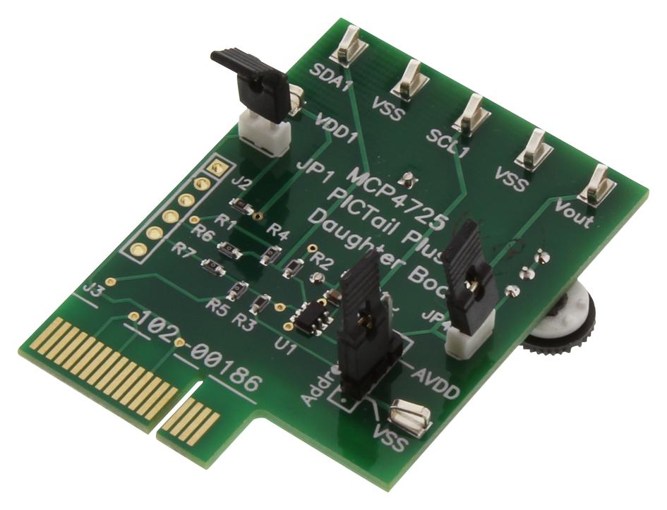 Microchip Technology Technology Mcp4725Dm-Ptpls Pictail Plus, Dac, Daughter Board