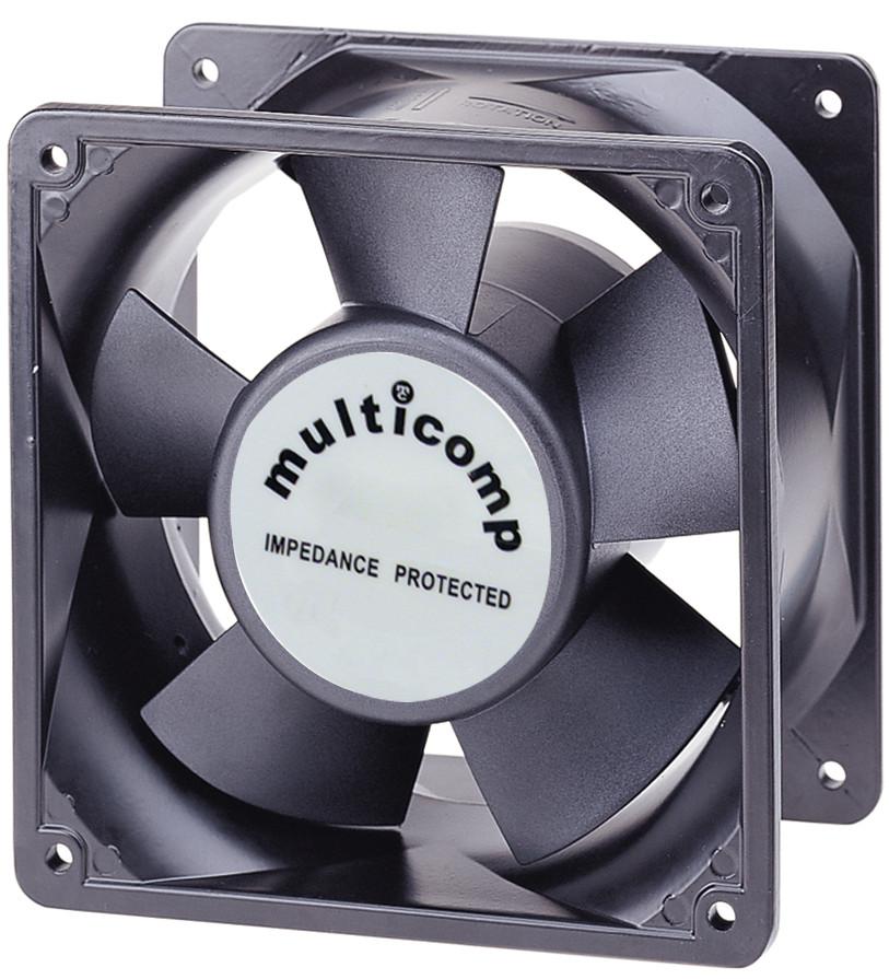 Multicomp Mc24617 Axial Fan, 176mm, 115Vac, 270Ma