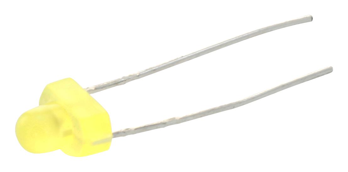 Rohm Slr-332Yy3F Led, Yellow, T-1, 6.3Mcd, 585Nm