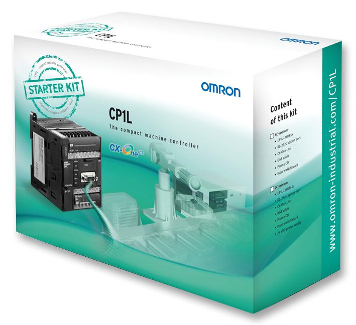 Omron Industrial Automation Cp1Lstarterkitdc Starter Kit