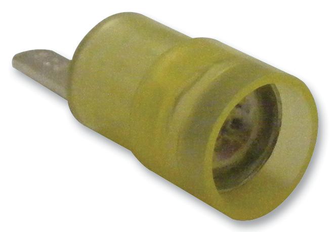 Multicomp Pro Dbnyd5-18 Crimp Terminal, Blade, Yellow, Pk100