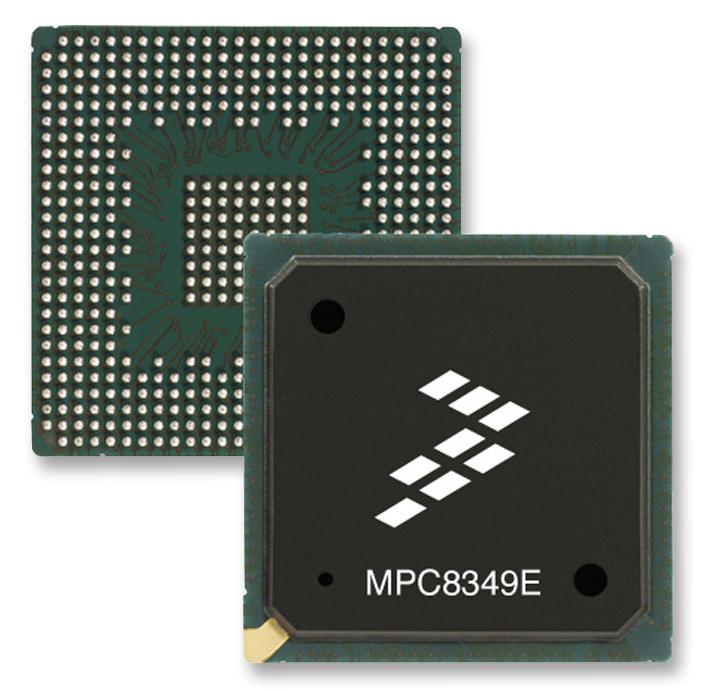 NXP Semiconductors Semiconductors Mpc8349Vvalfb Mpu, 32Bit, E300 Core, Pq Ii, 672Tbga