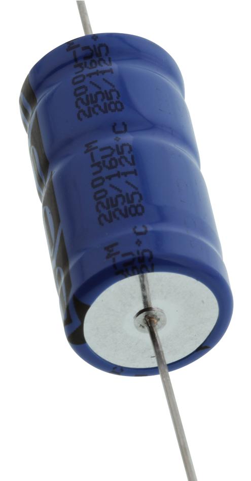 Vishay Mal211815222E3 Capacitor, 2200Îf, 16V, 20%, Through Hole