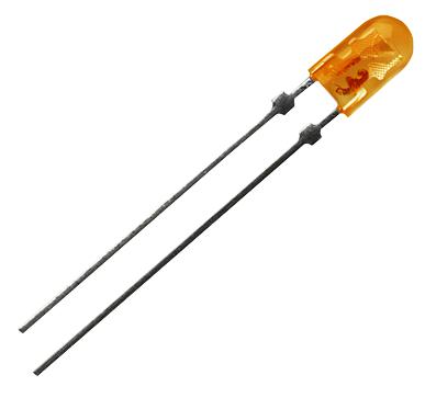 Broadcom Hlmp-Hl63-Tx0Dd Led, 5mm, Alingap, 40X100Deg, Amber