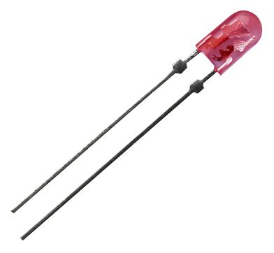 Broadcom Hlmp-Hg63-Tx0Dd Led, 5mm, Alingap, 40X100Deg, Red