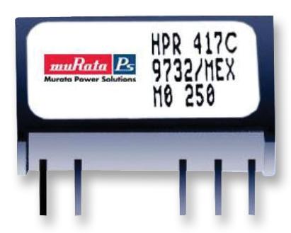 Murata Power Solutions Hpr400C Converter, Dc/dc, 0.75W Unreg