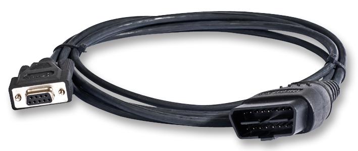 Kvaser 00302-6 Cable, Adaptor, Obdii, D Sub, 2.5M