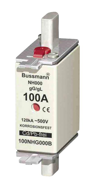 Eaton Bussmann 100Nhg000B Fuse, 100A, Nh Din, 500V