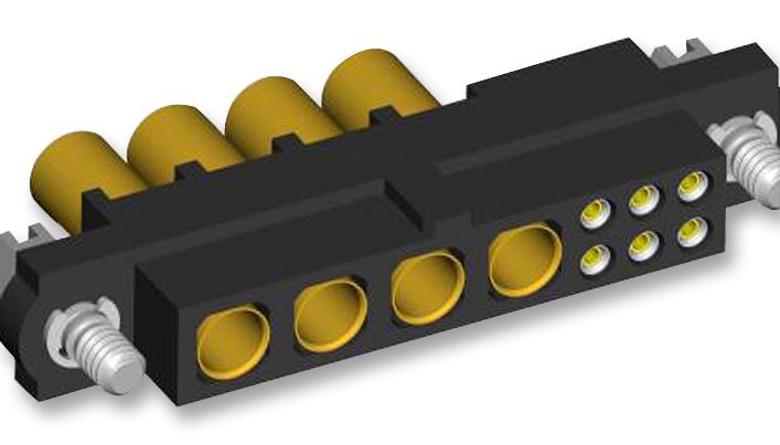 Harwin M80-4C10605F1-04-325-00-000 Socket, 6 Signal, 4 Power