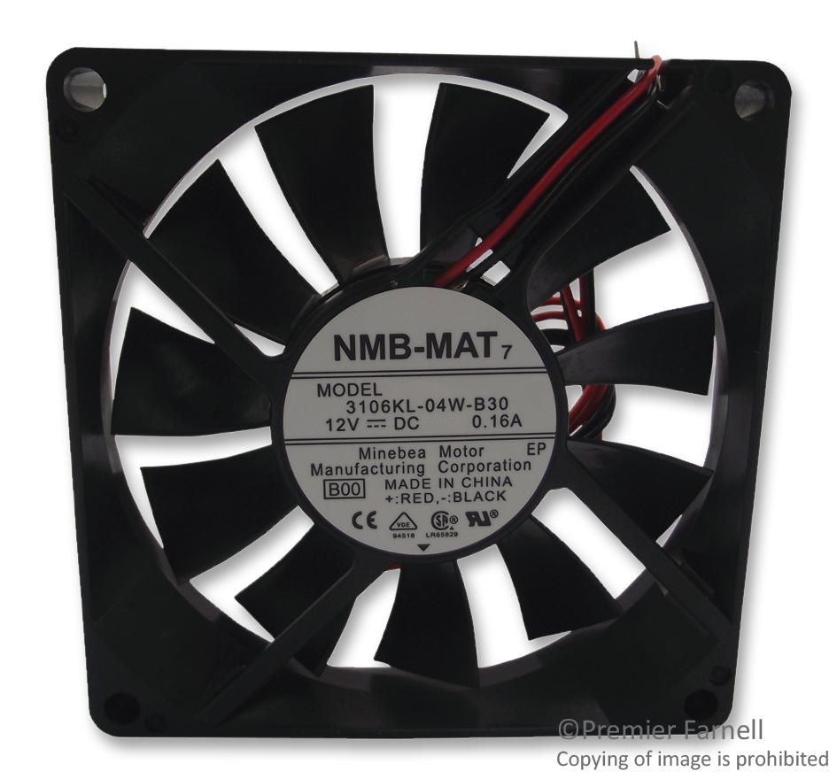 Nmb Technologies 3106Kl-04W-B30-B00 Axial Fan