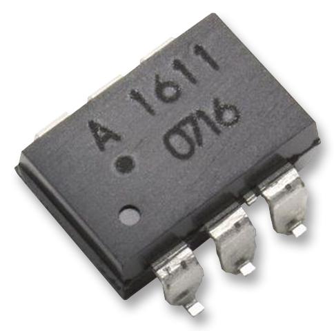 Broadcom Assr-1611-301E Ssr, Spst, 2.5A, 0.025A, 60V, Dip6