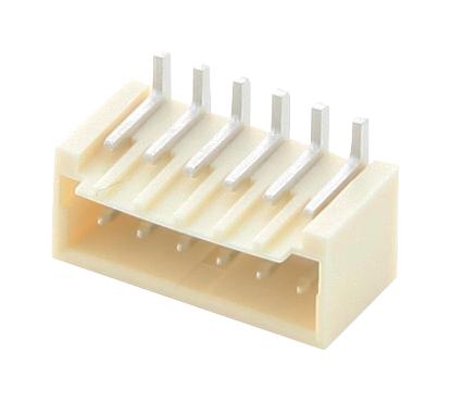 Molex/partner Stock 87437-0643 Connector, Header, 6Pos, 1Row, 1.5mm