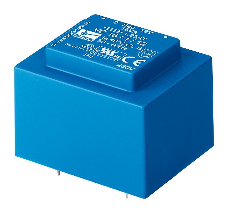 Block Vc 3.2/2/8 Transformer, 3.2Va, 2 X 8V