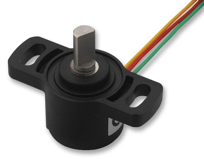 Vishay 981He0B4Wa1F16 Sensor, Hall Effect, 0.5%, Analog, Cw