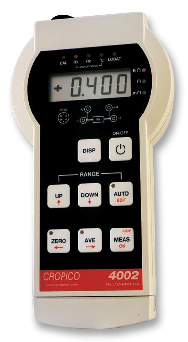 Cropico 930139 Microhmmeter, Hand Held, Do4002