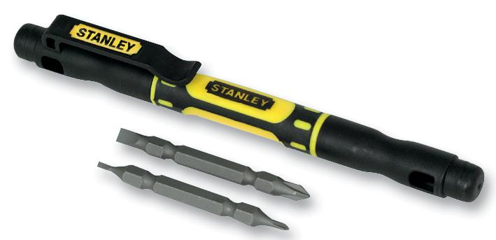 Stanley 66-344M Pocket Screwdriver, 4 In 1