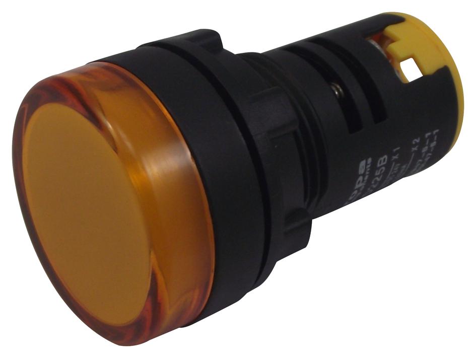 Multicomp Pro Rad225B 22mm Switches Led Pilot Amber 24V