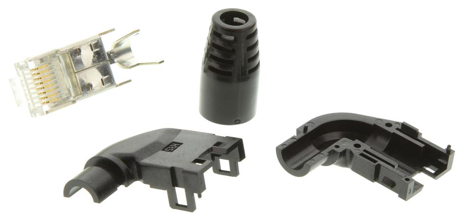 Hirose Tm11Apa-88P(03) Plug, Rj45, L-Shape, Kit