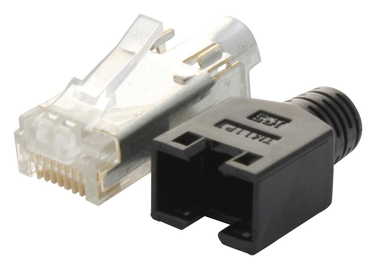 Hirose Tm11Ap1-88P(03) Plug, Rj45, Straight, Kit