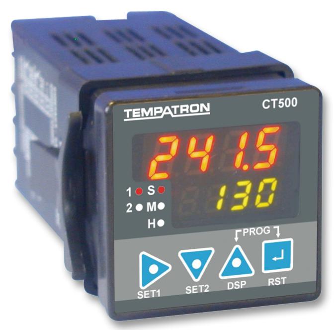 Tempatron Ct500Ml Timer Counter 24Vac/dc