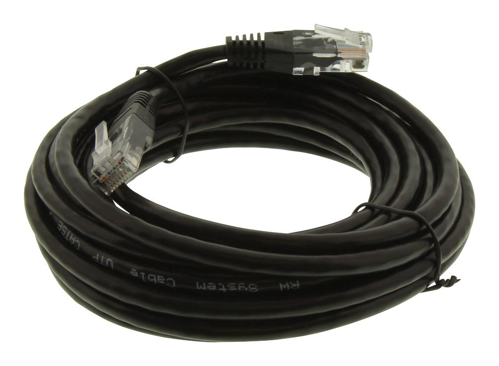 Pro Signal Ps11078 Lead Patch Cat 5E 5.00M Black