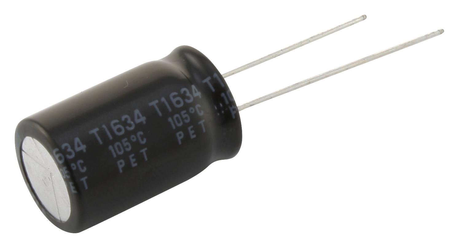 Panasonic Eca1Vm100B Capacitor, 10Uf, 35V, Alu Elec, Radial