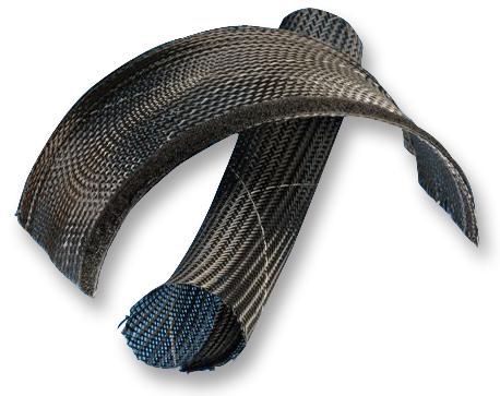 Alpha Wire Zgrp11/2 Bk008 Sleeving, Braid, Blk, 25.4mm, 7.6M