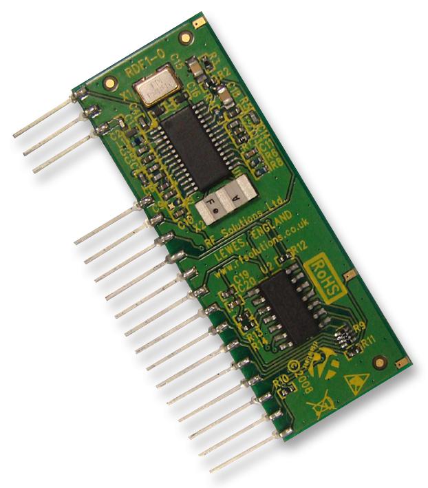 RF Solutions Rdf1-433 Rf Module, Rx, Sup-Het, Fsk, 433Mhz