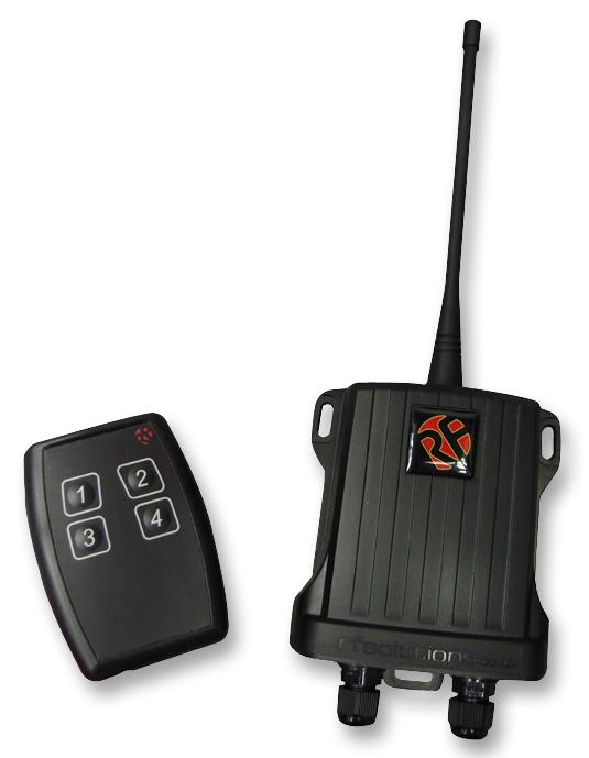 RF Solutions Viper-S1 Remote Control Sys, Fm, 1-Ch, 12-30Vdc