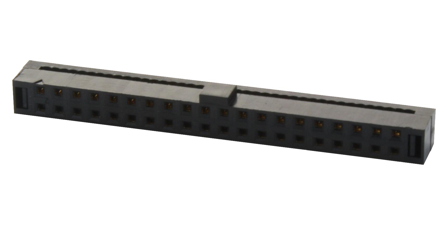 Samtec Tcsd-20-01-N Idc Connector, Rcpt, 40Pos, 2Row, 2mm